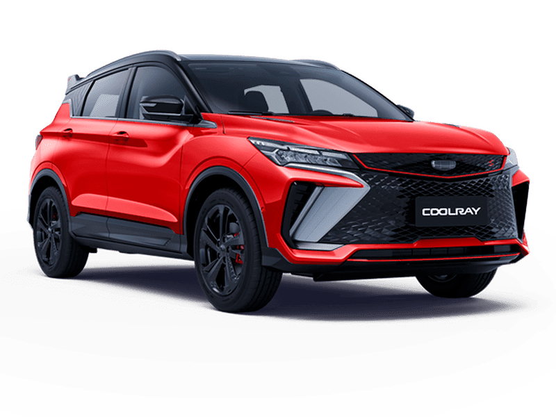 Купить Geely Coolray в Саратове - Красный
